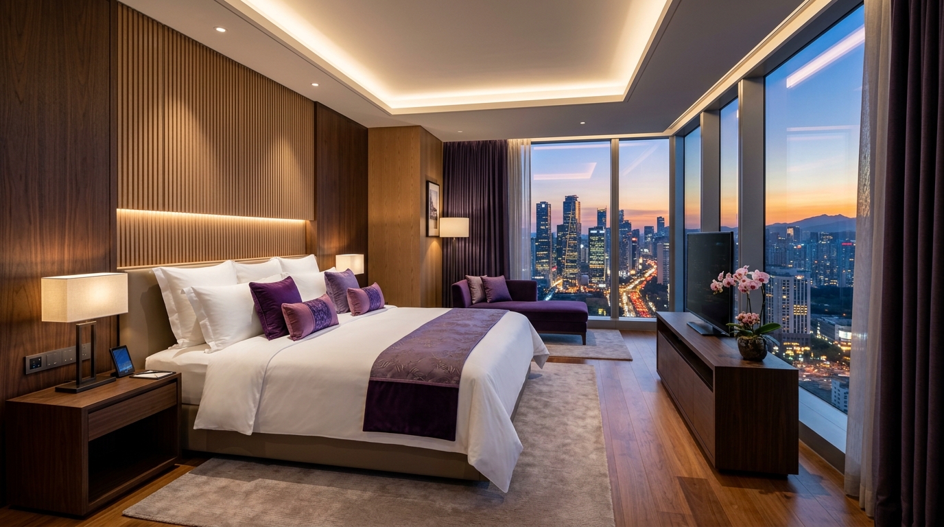 Luxury Hotel Suite Bedroom